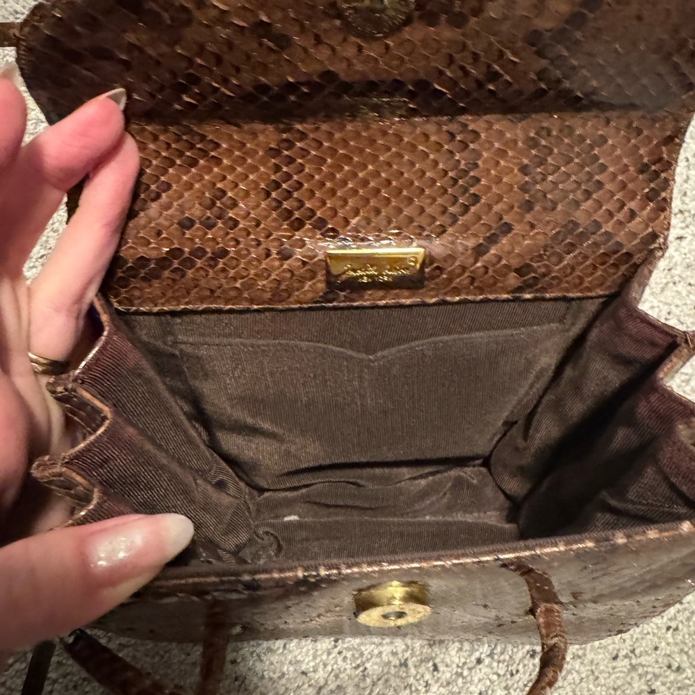 Vintage Python Judith Leiber Purse - image 2